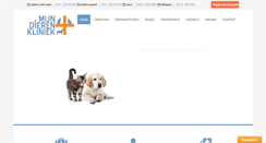 Desktop Screenshot of mijndierenkliniek.nl